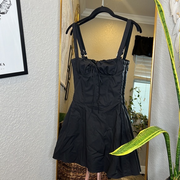 House of CB 'Carlotta' Black Corset Mini Dress